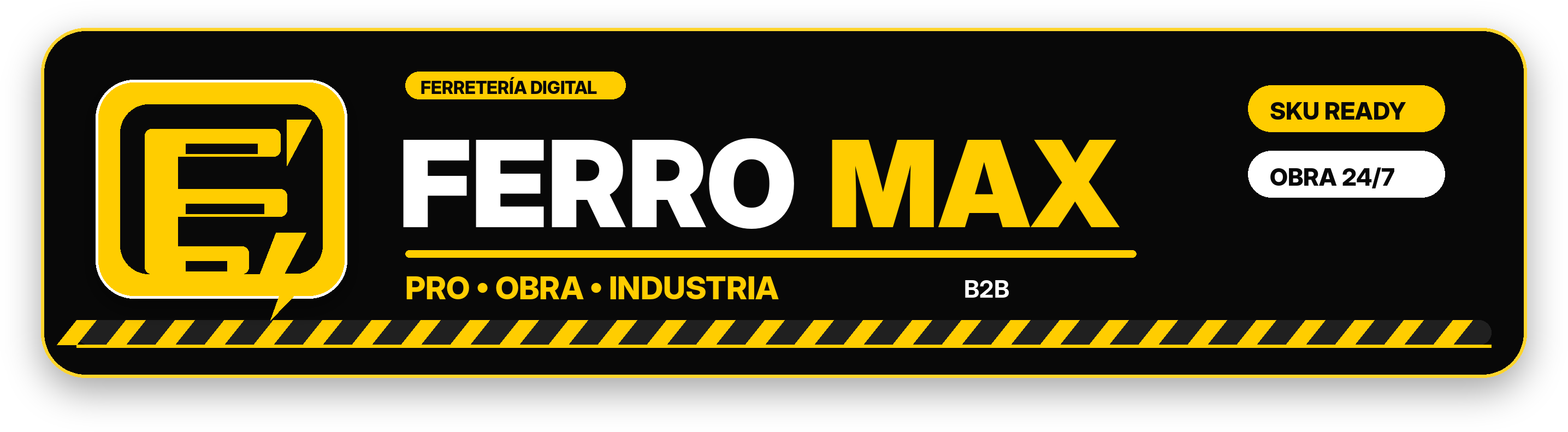 FerroMax Pro - Ferretería mayorista para obras y negocios